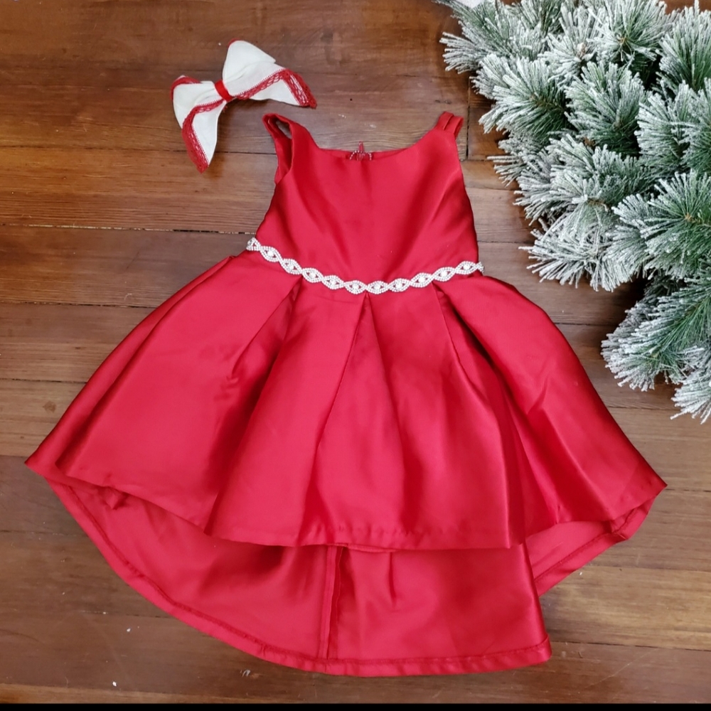 Red Holiday dress